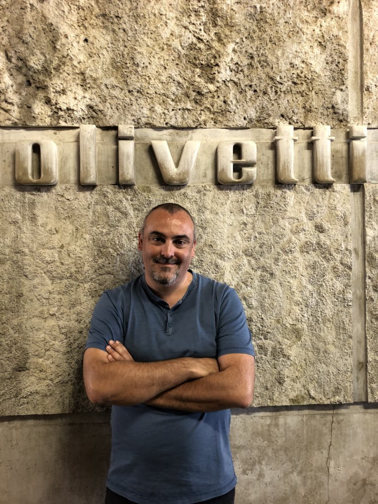 PiCampusRome's tweet photo. In Venice for the #FoglioTech. Always good to pay tribute to the Olivetti store in Piazza San Marco. The better version of the Apple Store since 1958. https://t.co/jQ5OryU66s