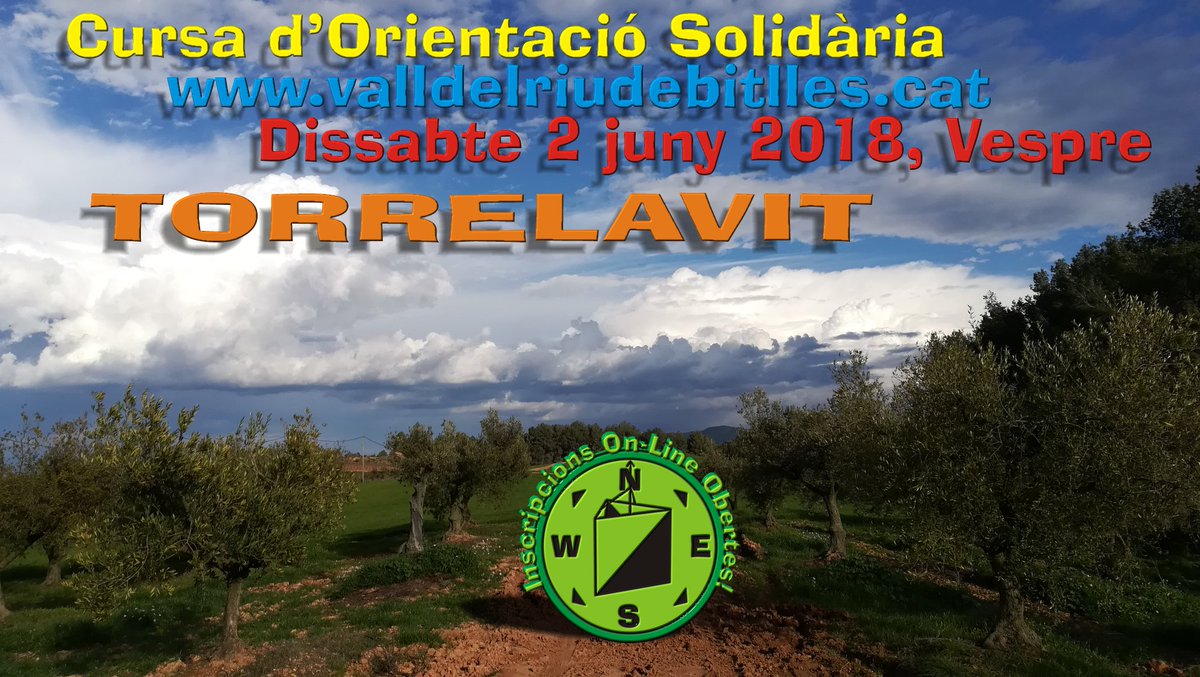 PatidorsCE's tweet photo. Inscripcions #online Obertes! https://t.co/rnj9FBQnpa #OrienteeringGame #Penedès #enoturisme #Orienteering #rogaine #torrelavit #solidaritat #vinyes #riudebitlles #catalunya #catalonia #paisatge #benvingutsapages #panoramica #passejades #hiking #trekking #trailrunning #map #verd https://t.co/THyKdxHQUw
