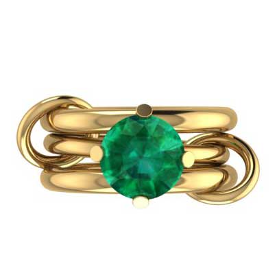 New ways to love emeralds, May's birthstone courtesy of king of LA cool Spinelli Kilcollin. ow.ly/X4PM30jKtN0 #emeralds #birthstone #may #LAstyle
