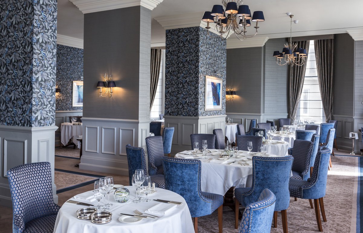 Richardvines's tweet photo. Eastbourne restaurant The Mirabelle at The Grand Hotel has reopened following a two-month, £200,000 refurbishment. The two-AA-rosette restaurant is led by head chef, Stephanie Malvoisin, who joined in 2017 from Laura Ashley The Manor Elstree and after seven years at The Goring. https://t.co/FkBwVCMDnX