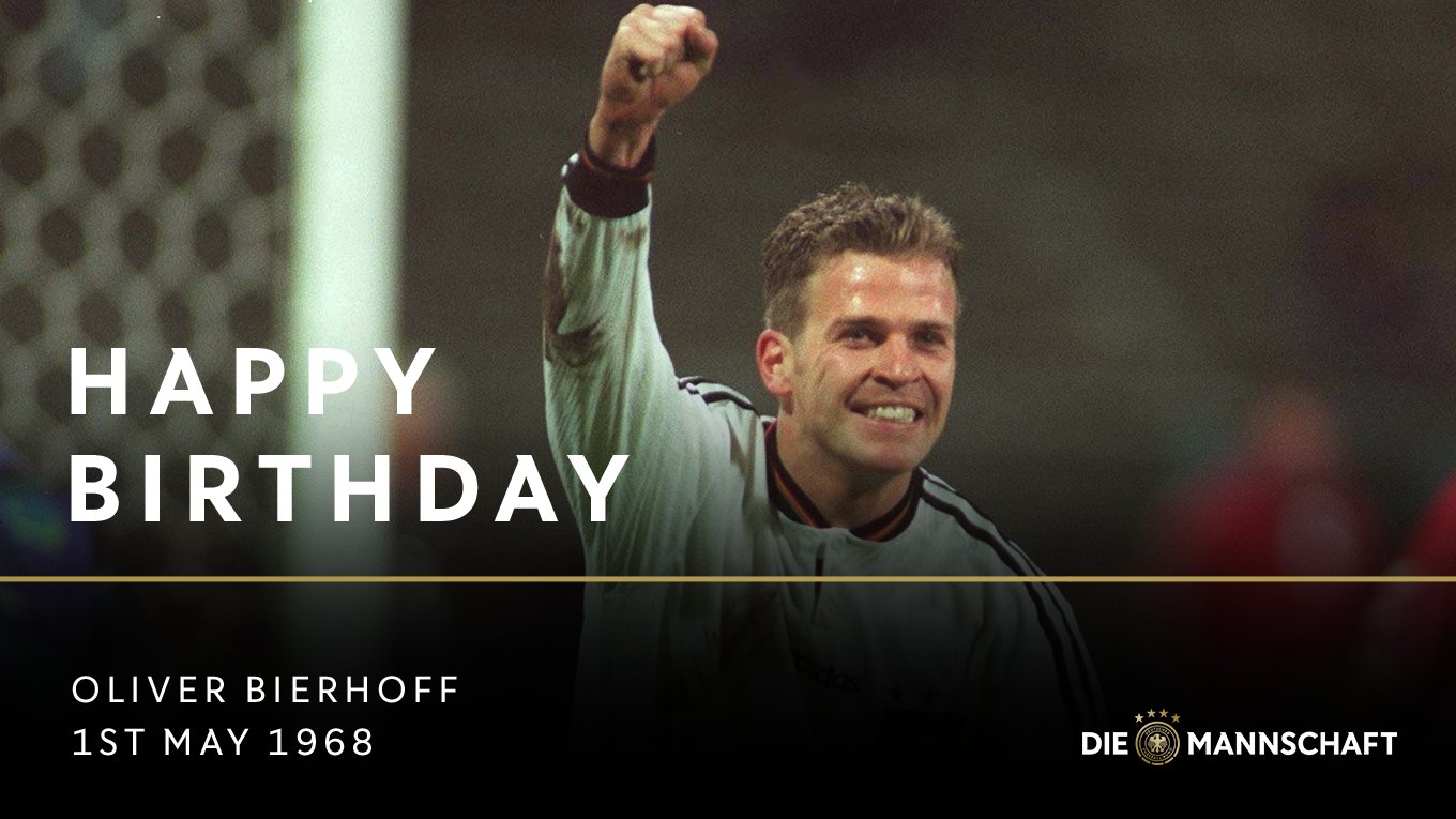 DFB_Team_EN: Happy 50th Birthday to our 1996 golden goal hero, Oliver      