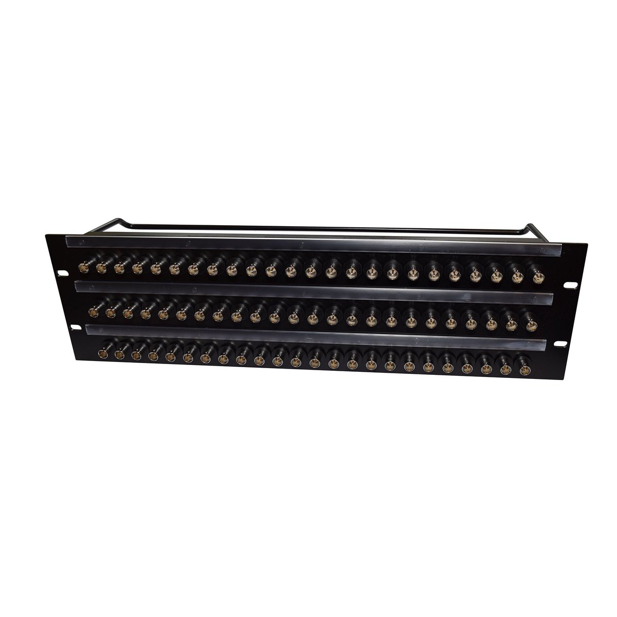 CoaxSolutionsLt's tweet photo. HD-SDI Patch Panels - 3U 72 way fitted with 3GHz 75 ohm BNC feed thro connectors. Complete with lacing bars and designation strips. #HDSDI #3GHz #Patchpanel
https://t.co/vee66qUudf https://t.co/vIbgXU5ani