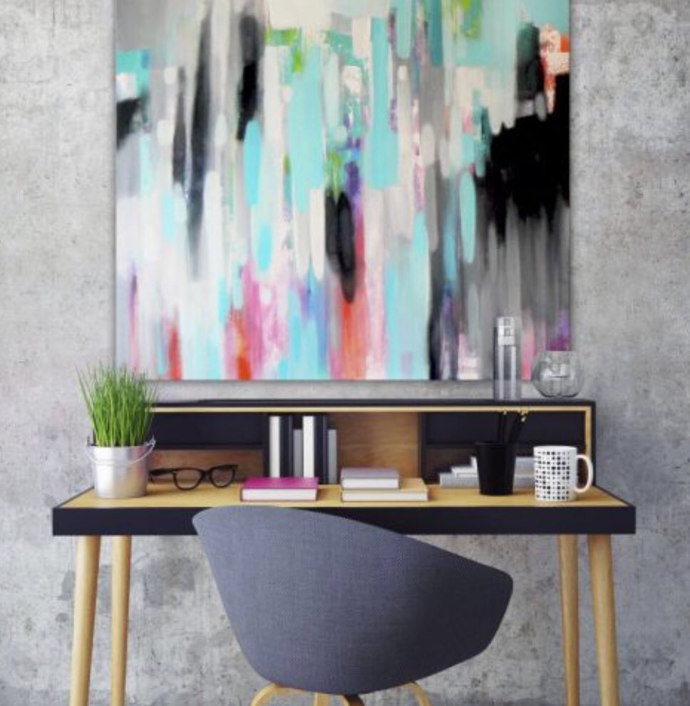 IN__SPACES's tweet image. ‘Counterpoint’ is a beautiful acrylic painting that will fit amazingly into any interior. #art #acrylic #artwork in-spaces.com/prints-and-art…