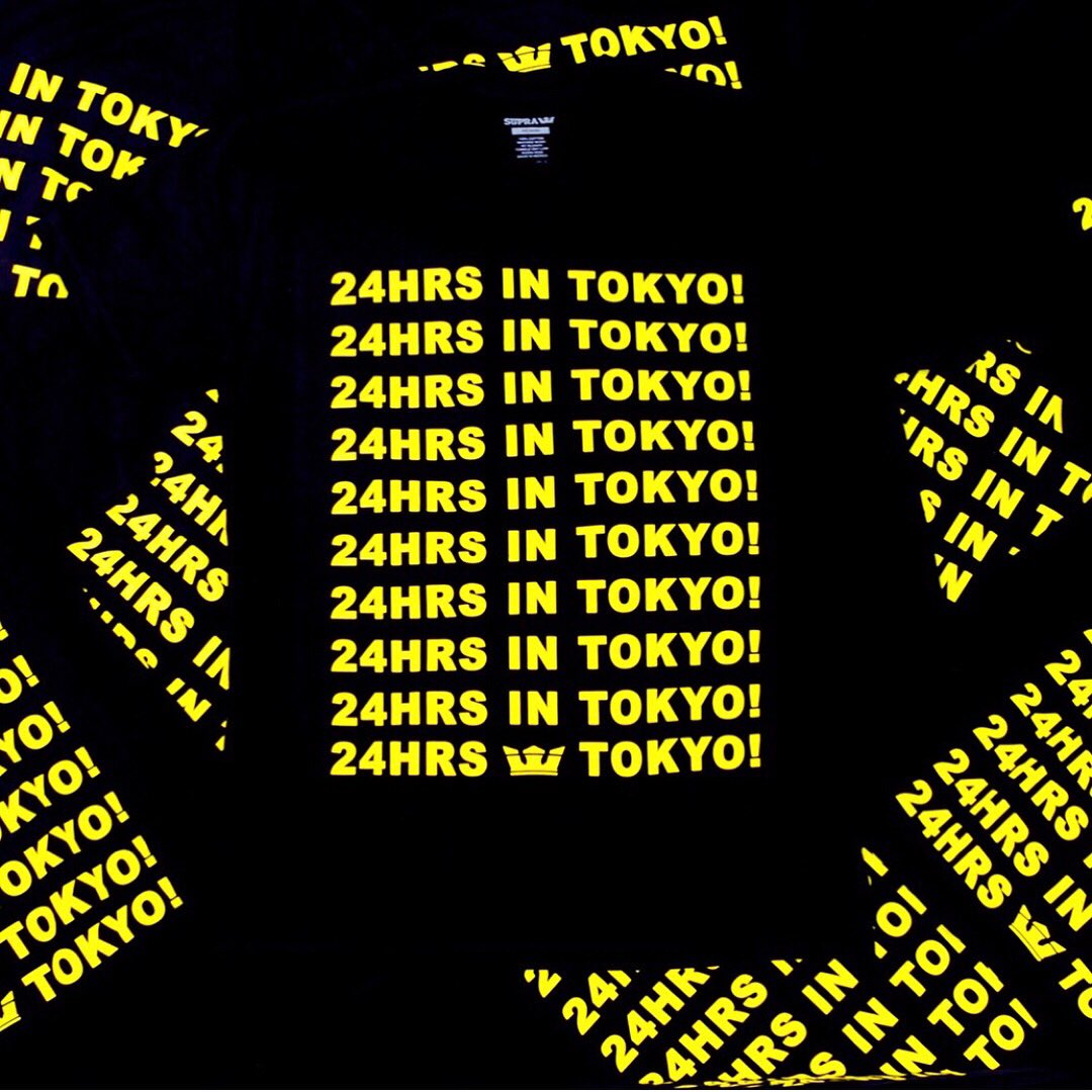 DJ_KANJI's tweet photo. “24HRS IN TOKYO!”
POP-UP SHOP + MEET &amp; GREET
at SUPRA TOKYO HARAJUKU

DATE:2018.5.2(WED)
TIME:19:00 – 21:00
-Special Guest -
@2fourhrs 
-Music by-
@DJCHARI 
@DJ_KANJI https://t.co/9s5Tnt4lHW
