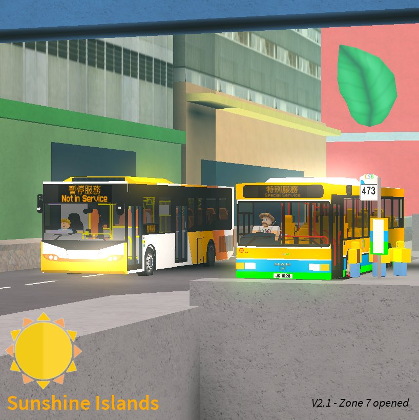 Addison On Twitter Made A New Logo For My Bus Driving - sunshine islands bus simulator roblox