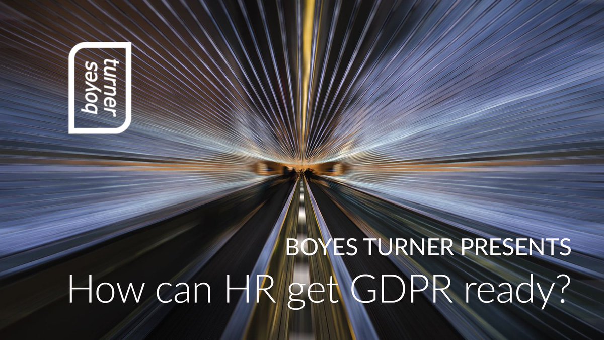 boyesturner's tweet photo. In case you missed it, we've posted a video on how HR can get GDPR ready...https://t.co/vV7gfw2kUz #getGDPRready #GDPR #May25 #ukemplaw https://t.co/nRdR4iwqzE