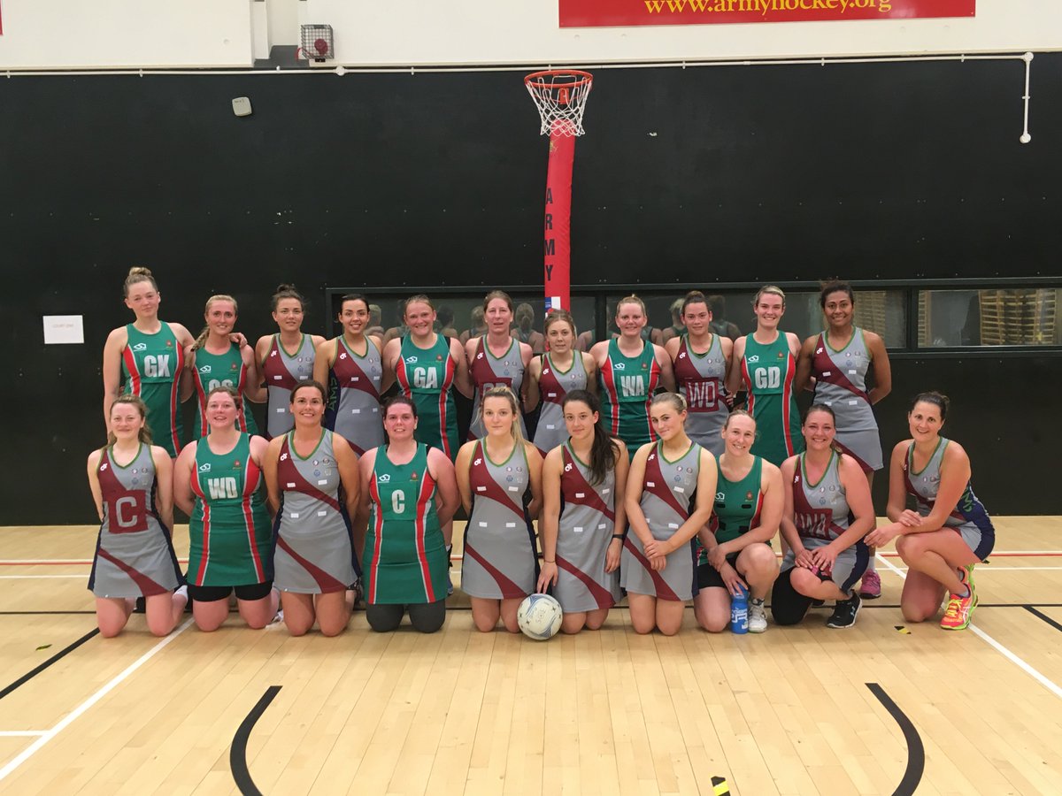 Wonderful to see The @ArmyMedServices  Netball squad in their new dresses! Looking great ladies!!
#ArmyNetball #CSNetball