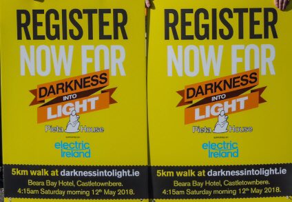 DILCTB's tweet photo. Closing date to guarantee you
 T-shirts by POST is Fri 4th MAY  at 12 midnight sign up on line today if you like help registering call to
CRONIN’S HIDEAWAY FRI 4th MAY  10am-12 Midday or 5pm-6.30pm
Bring your EIRCODE &amp; CREDIT/DEBIT CARD &amp; we help you get signed up!! 
#DIL2018 https://t.co/Hov6AkQvJh