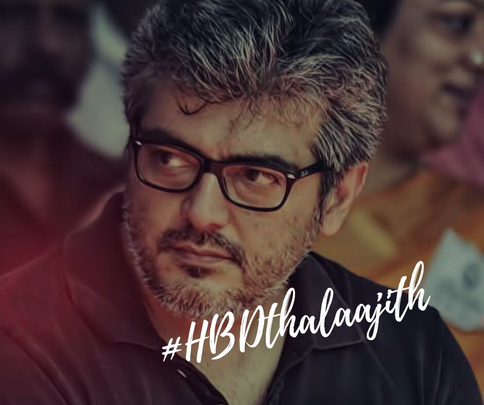 #HBDThalaAJITH .. keep inspiring millions..
