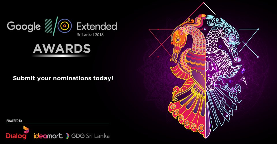 IdeaMartLK's tweet photo. Google I/O Extended Sri Lanka 2018 Awards. Submit your nominations today!
Visit https://t.co/5vE8H9JRPx to make your nominations. Nominations close on 2nd of May 2018
#GoogleIOAwards #Dialog #Ideamart #IO18LK #IO18Extended #GDGLK #RoadToIOLK18
@GSMA https://t.co/lCYw9KjKPD