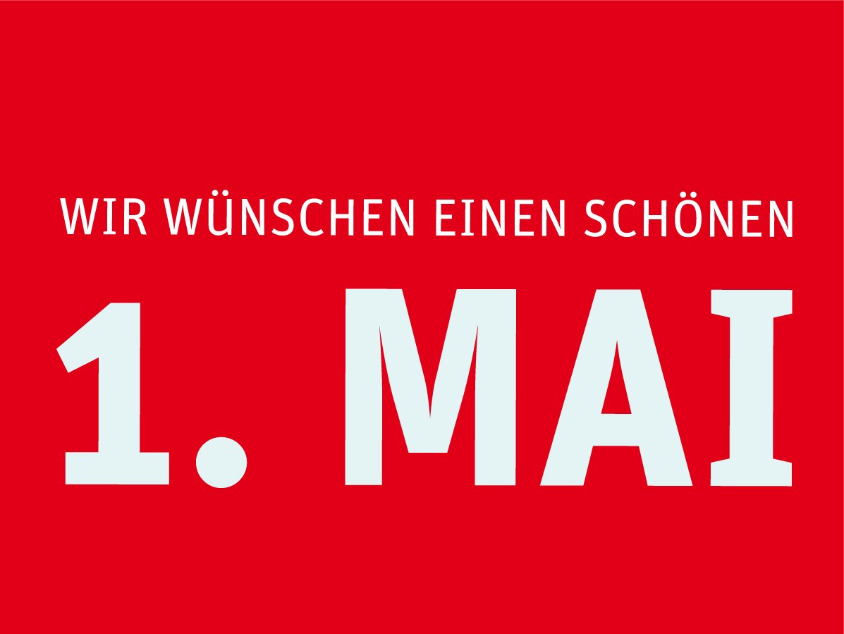 Wir wünschen Allen einen schönen 1. Mai.
#designyourbody  -> goo.gl/Hc13ST