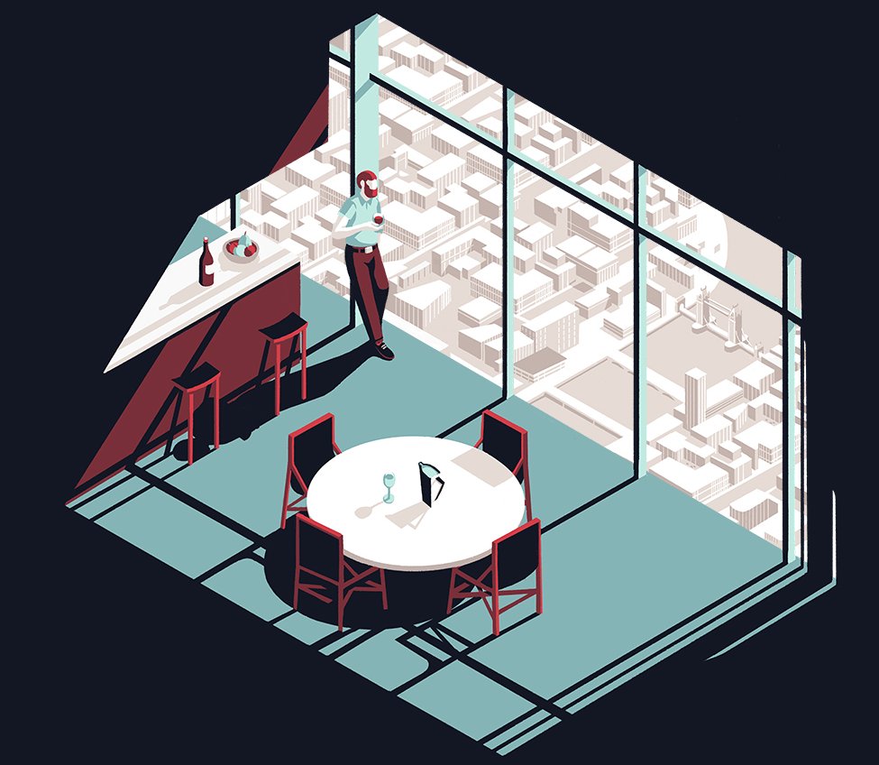 ionlands's tweet photo. The works of Parisian illustrator Tom Haugomat really leave an impression. https://t.co/PqtNmbiwx2 #illustration https://t.co/RhhaJW9aas