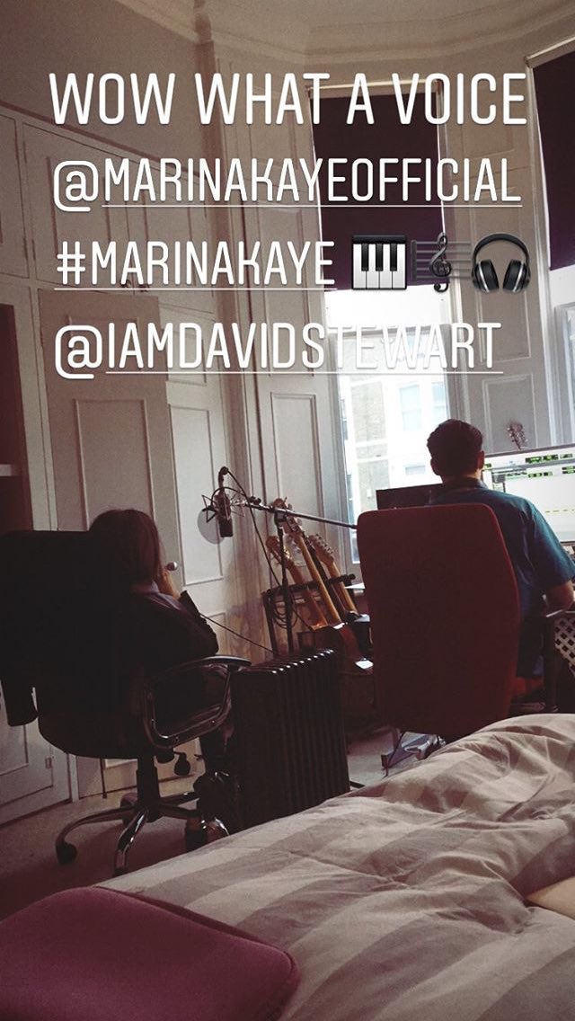 fan_kaye's tweet image. INFO : @MarinaKayeMusic est en studio à Londres pour écrire / enregistrer de nouveaux titres ! On a hâte 😍❤️😱✨