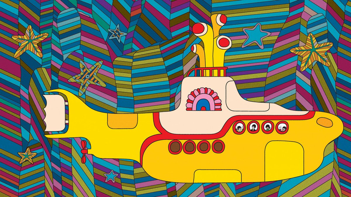 DeCinema_'s tweet image. Kom morgen om 20u kijken naar de animatiefilm THE YELLOW SUBMARINE van George Dunning met als visueel hoogtepunt Lucy in the Sky with Diamonds!
#OFFSTREAM #POPART #GEORGEDUNNING #THEBEATLES #BLUEMEANIES #PEPPERLAND #LUCYINTHESKYWITHDIAMONDS ow.ly/MaWi30jHs64