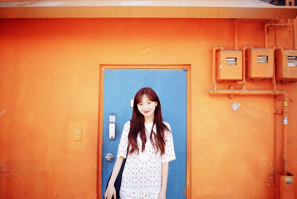 [#수정] 좋은아침이에요 러블리너스🌞 오늘도 행복한 하루 보내세요💕 사진은 니니가  #필름카메라 로 찍어준 사진📸