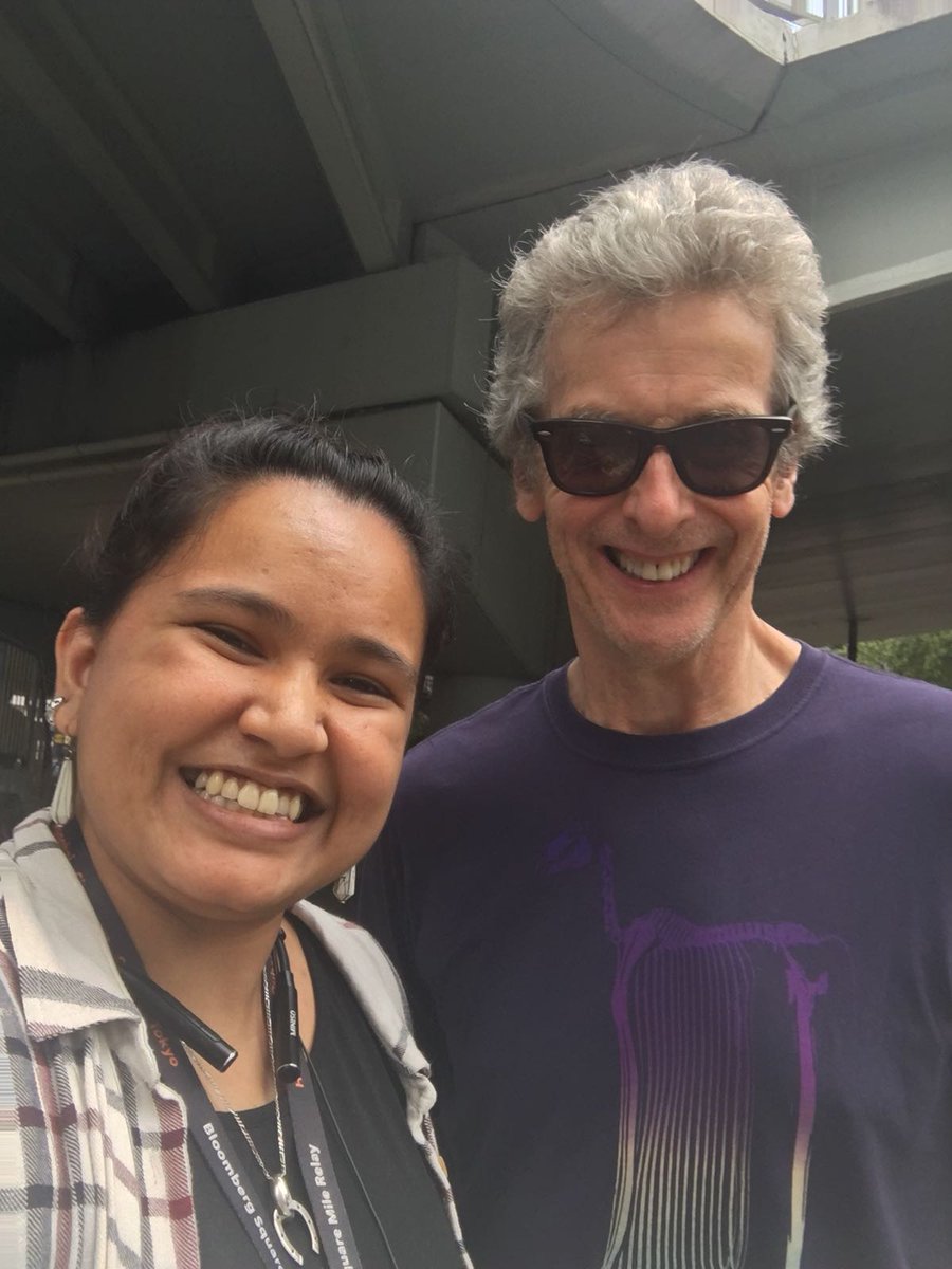 LOOK WHO I RAN INTO IN HONG KONG TODAY!!!! THIS IS LEGIT AMONG THE BEST THINGS EVER! And he was so sweet and patient when I asked for a picture <3 #CelebrityEncounter #Fangirl #Twelve #DoctorWho #RunsAroundScreaming