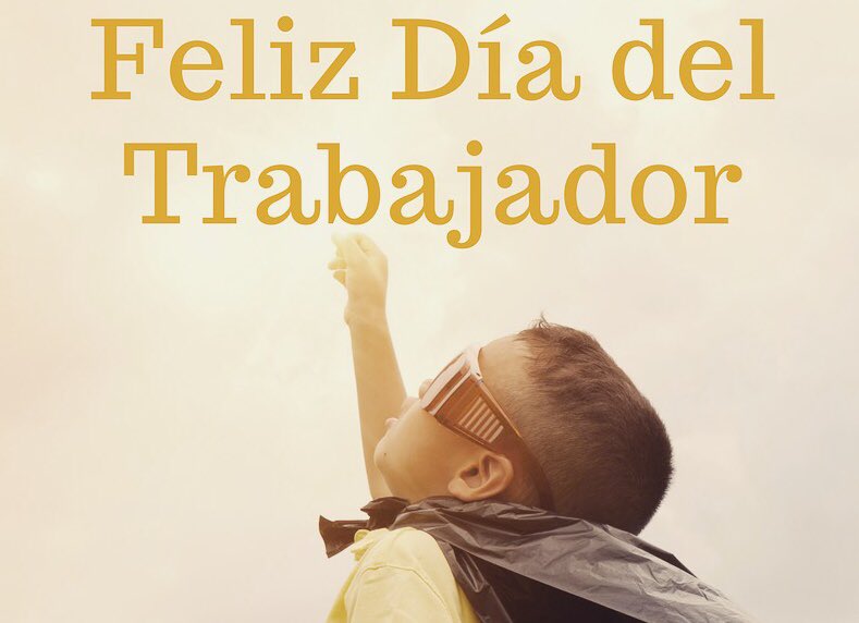 Feliz #DiaDelTrabajador! y felicidades también a todos los #voluntarios que desempeñan su #trabajo de forma desinteresada y profesional ¡Feliz día para todos! 😊#volunteers #voluntariado #voluntariadointernacional