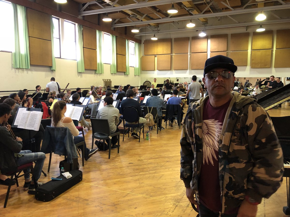DJReadyD's tweet photo. Greetings - Tonight #hiphop #music in #capetown gets pushed to another level. We had our first go with the #orchestra last night. I hope to see you at this landmark event. A first for #southafrica - I am humbled. Show time is 6pm at @artscapetheatre #hippops https://t.co/7YvxyVHW9X
