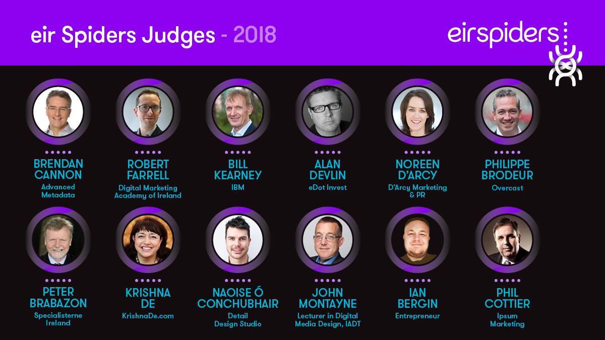 RobertFarrell_'s tweet photo. Its great to be back again as part of the @eirspiders awards judging panel recognising digital excellence. https://t.co/z2qo3SsLl7 #eirspiders #digitalmarketing #digitalexcellence https://t.co/6KICj72HJo