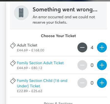 soccersteve's tweet photo. @TicketmasterUK @NFL @wembleystadium @Titans @Chargers @Eagles @Jaguars Really enjoying the continuous 'something went wrong' and 'we lost connection' with @TicketmasterUK @NFLUK @NFL for the @Eagles v @Jaguars this morning, feels like I'm talking to an ex-girlfreind... #NFLlondon #BotsWinAgain https://t.co/wrtSWj3WHy