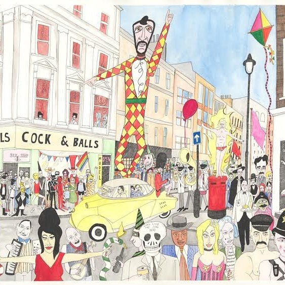 MAY DAY MAY DAY Robert Rubbish show opening at the french house soho 6pm onwards #legun #legunlondon #robertrubbish #soho #SOHOLONDON #spiritussoho