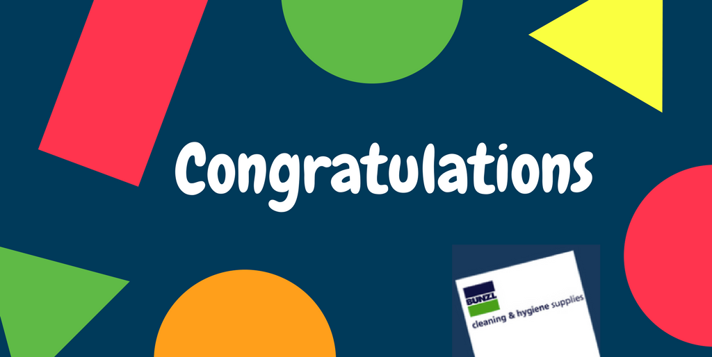 BunzlCleaning's tweet photo. Congratulations Patricia @avery64 - you're the winner of a £25 M&S voucher on this beautiful sunny day as part of our #BCHSAprComp giveaway! Please send us a DM to claim your prize! https://t.co/M90w4l3ziL