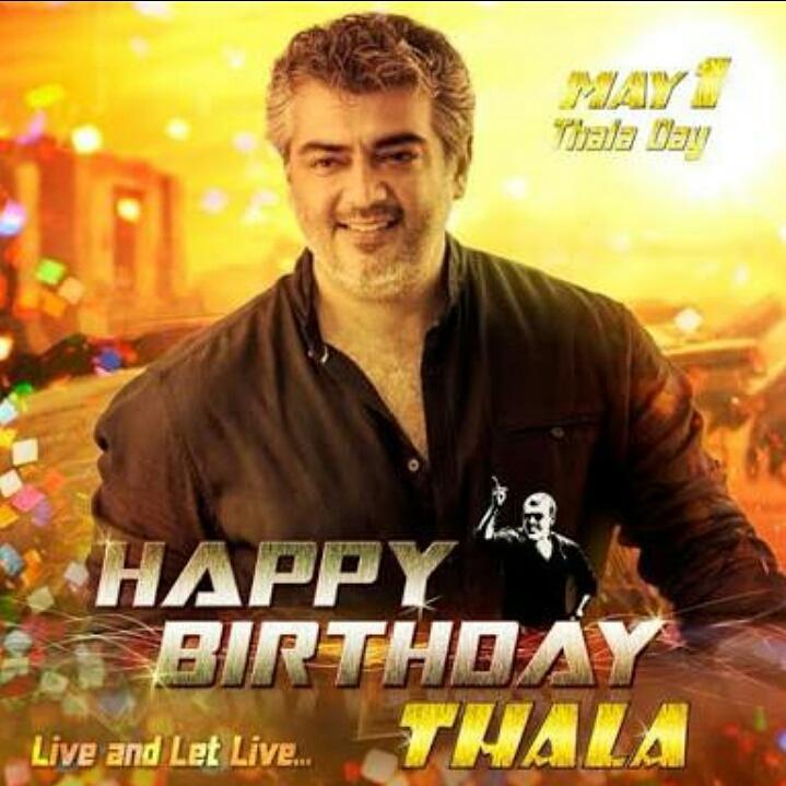 Happy birthday 
Ajith kumar        