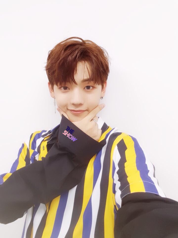 theshow_offcl's tweet photo. [★147회 더쇼 초이스 후보①] 꽃길만 걸을 울  #UNB 첫 더쇼 초이스 후보 기념 셀카 가즈아~!🌸 #더쇼 #THESHOW @official_UN_B https://t.co/Nyl8aKKo6U