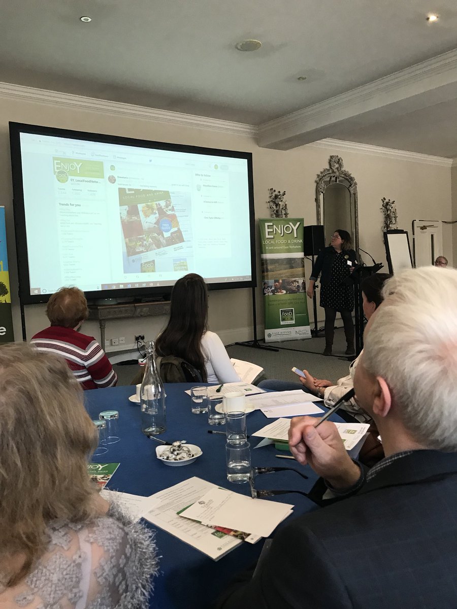 local_food's tweet photo. Looking forward to some great speakers at today’s East Yorkshire Local Food Network event @TicktonGrange #EYLFN https://t.co/qPHGx5hScT