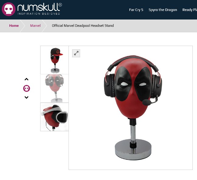 numskull vr headset stand