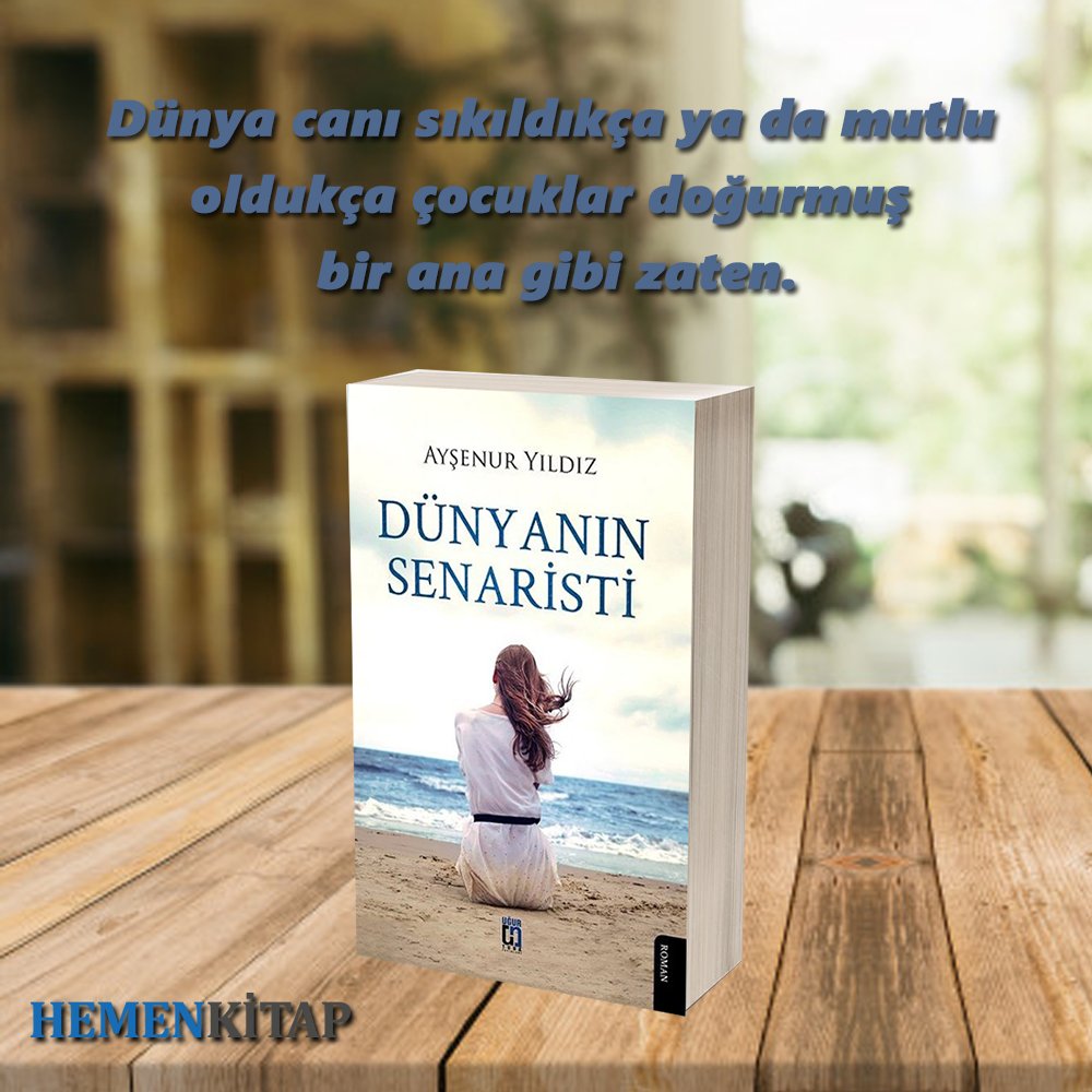Dünya canı sıkıldıkça ya da mutlu oldukça çocuklar doğurmuş bir ana gibi zaten. Hepimizin anası. Bazen sütünü veriyor doyuruyor, bazen zehrinden koklatıyor da her şeyi alıyor.

İncelemek için: hemenkitap.com/kitap/dunyanin…