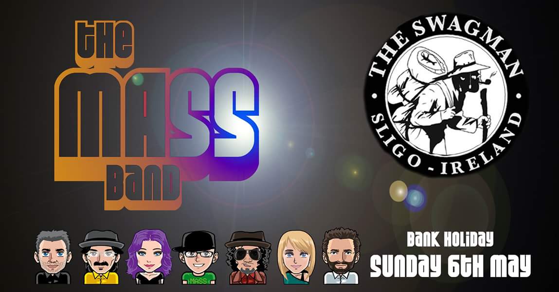 Sing Hallelujah! The MASS band are back in the <a href="/SwagmanBar/">The Swagman Bar</a> this bank holiday Sunday. 
Join us for Good Times with all Le Freaks.
We're going to Pump up the Jams so don't go Blaming it on the Boogie because Groove is in YOUR heart and you SHOULD be Dancing! 
#sligo #sligomusic