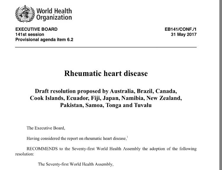 Ndatiyaroo's tweet photo. 20 days to @WHO #WorldHealthAssembly. Namibia will introduce our RHD Ambassadors in support of adopting #EB141/6.2 https://t.co/cPMc7DZmiM