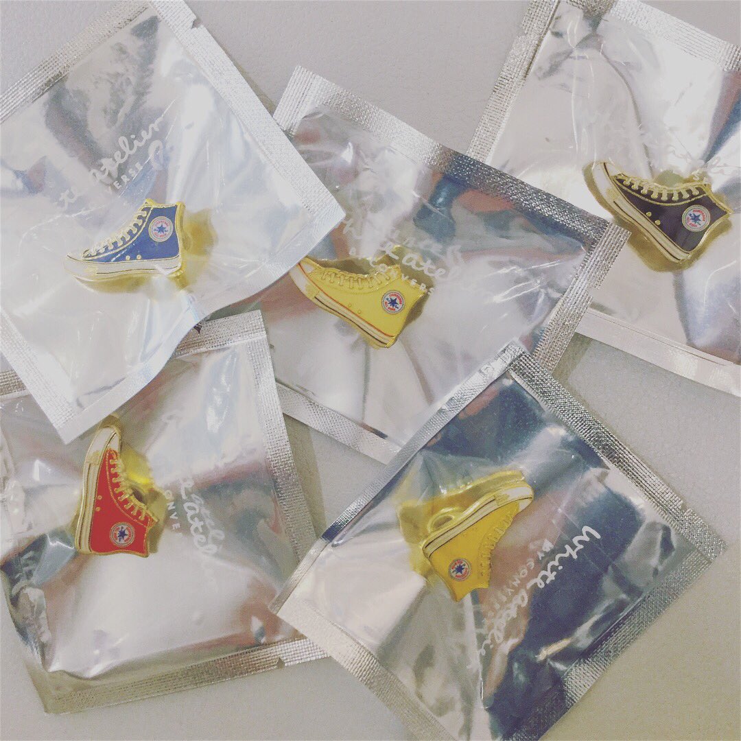 NEW ITEM】 ホワイトアトリエ限定ピンズ #WhiteatelierBYCONVERSE