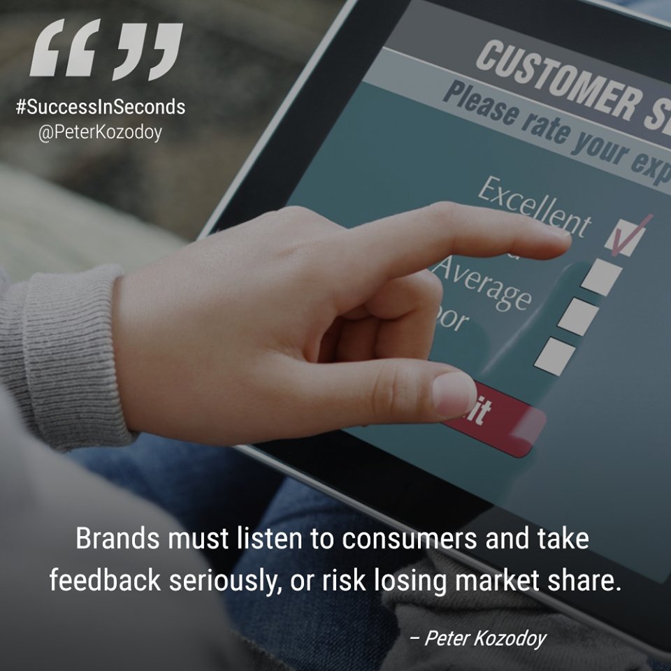 PeterKozodoy's tweet photo. Listening to your customers is an important part of running your business. #SuccessInSeconds #Entrepreneur #Tips #Business #CustomerFeedback https://t.co/IkwkKCaxQW