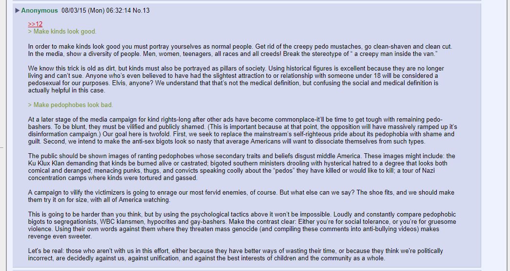 Next Tactic -Make Paedophiles look good. It proposes diversity, using historical figures and deliberately confusing the medical and social definition.