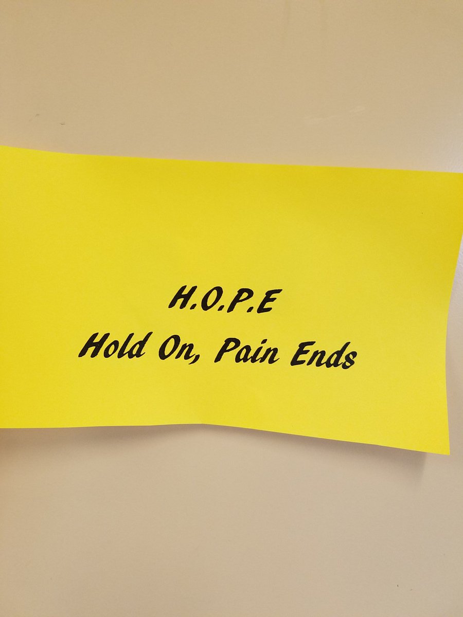 RJHHawks's tweet photo. Hang in there. Seek help. It's okay to not be okay. You are worth it. #StigmaFreeFishers #LockerWisdom https://t.co/pFl82JUV3h