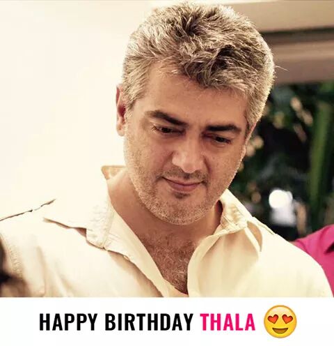 Happy birthday Thalaaaa Ajith Kumar sir 