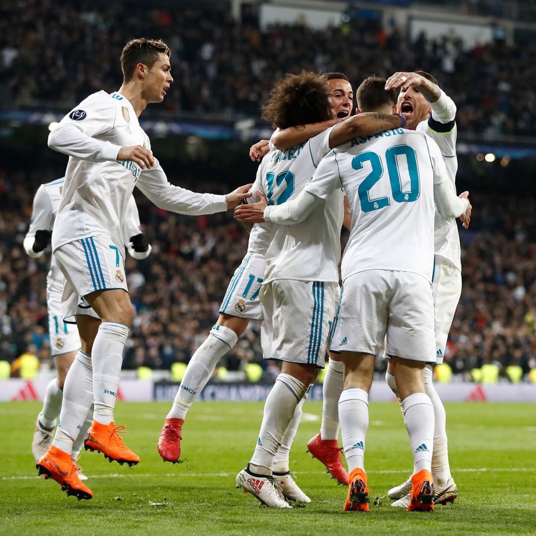 marcoasensio10's tweet photo. ¡Juntos a por otra final! ¡Vamos, @realmadrid! / Together in search of another final. Let’s go Real Madrid! #UCL https://t.co/LCOKalAgxt