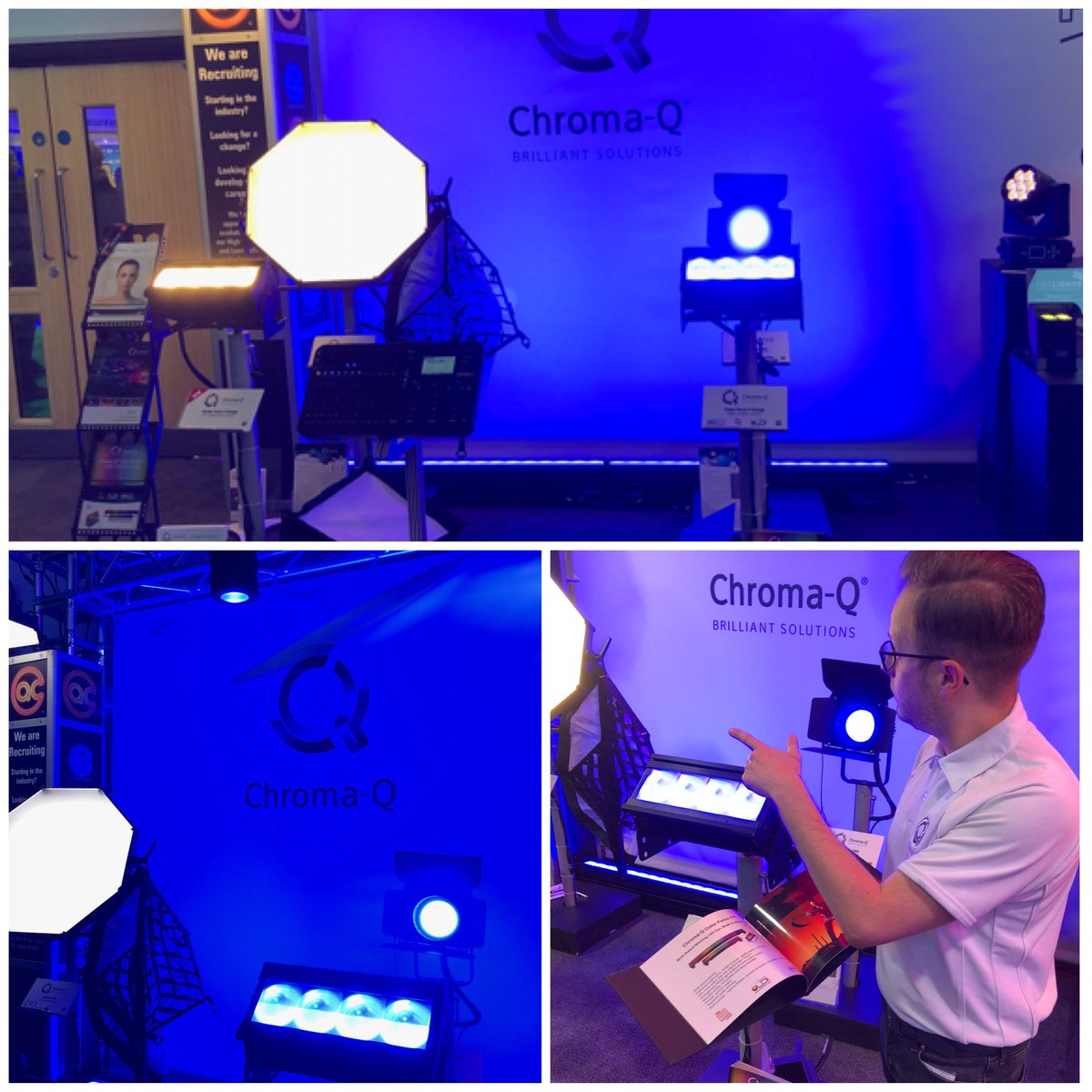 chromaqlighting's tweet photo. We love tradeshows! Stop by @ACEntTech's stand (N-E02) at @plasashow Leeds and be one of the first to see our NEW Studio Force II!
Also get hands-on with some of our other popular products, including: Color Force II, Space Force and Inspire.
#ChromaQ #StudioForceII https://t.co/TbidvlTjr3
