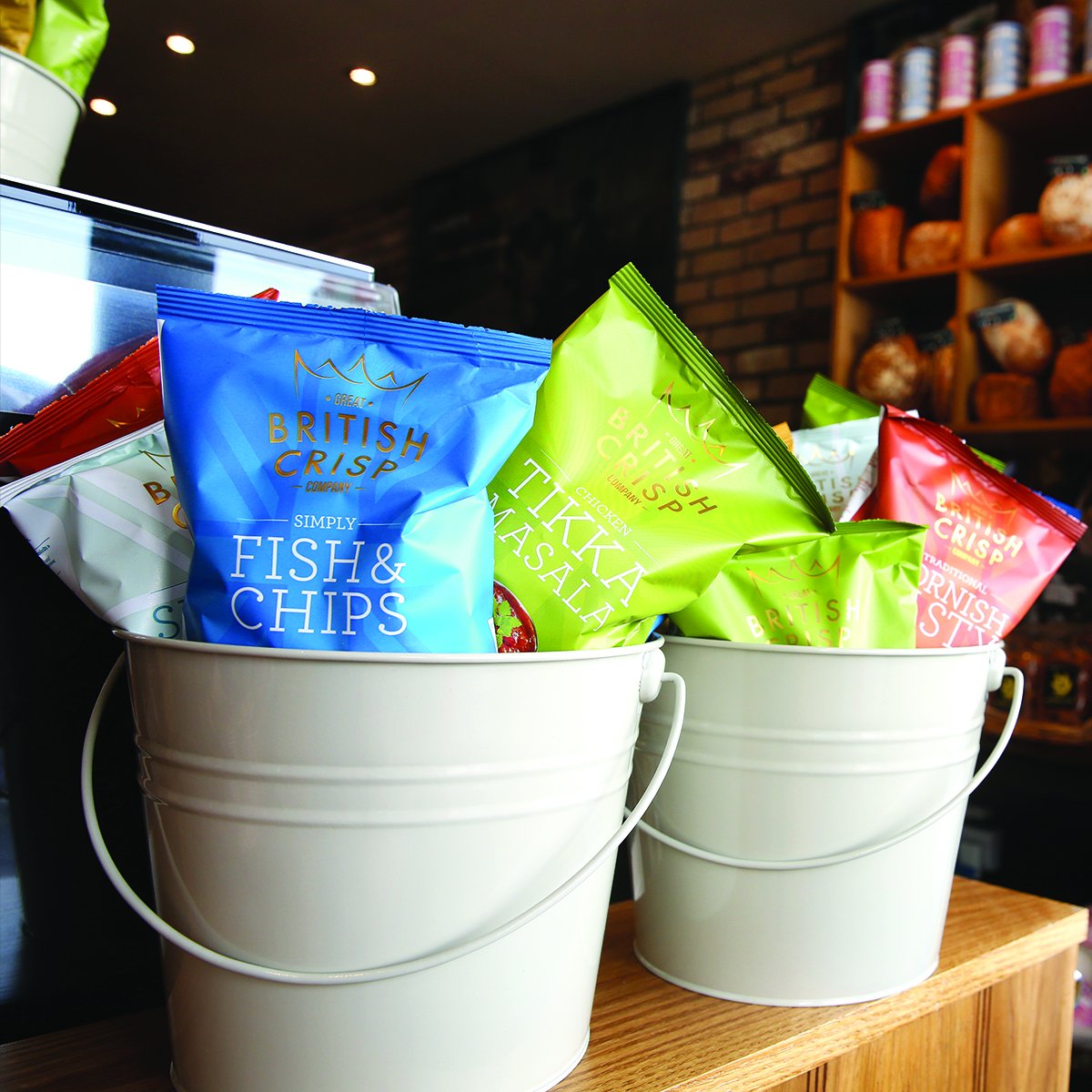 Fancy something with a little crunch to go with your lunch? Our friends at <a href="/greatbritcrisp/">GreatBritishCrispCo.</a>  make the perfect pasty companion #Lunch #PerfectCombo