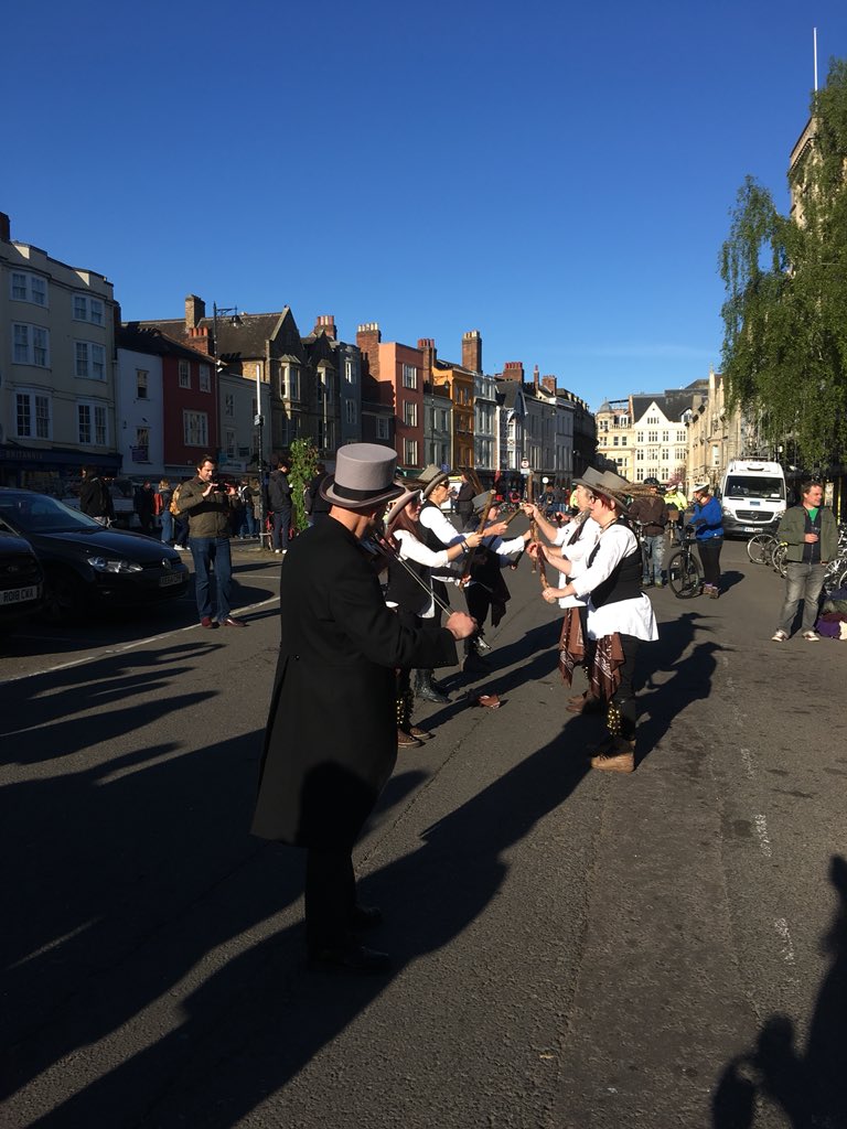 sharpbluntdance's tweet photo. All the joys of #maymorning today, wonderful sunshine and dancing in the streets https://t.co/TsWVV8hJOF