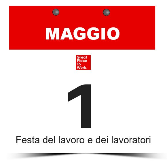 #1maggio: festa del lavoro e dei lavoratori.
Dedicato a tutte le #organizzazioni in cui lavorare è speciale e le persone sono felici e orgogliosi delle proprie #aziende.
#bwitalia2018 #lemiglioriaziende2018