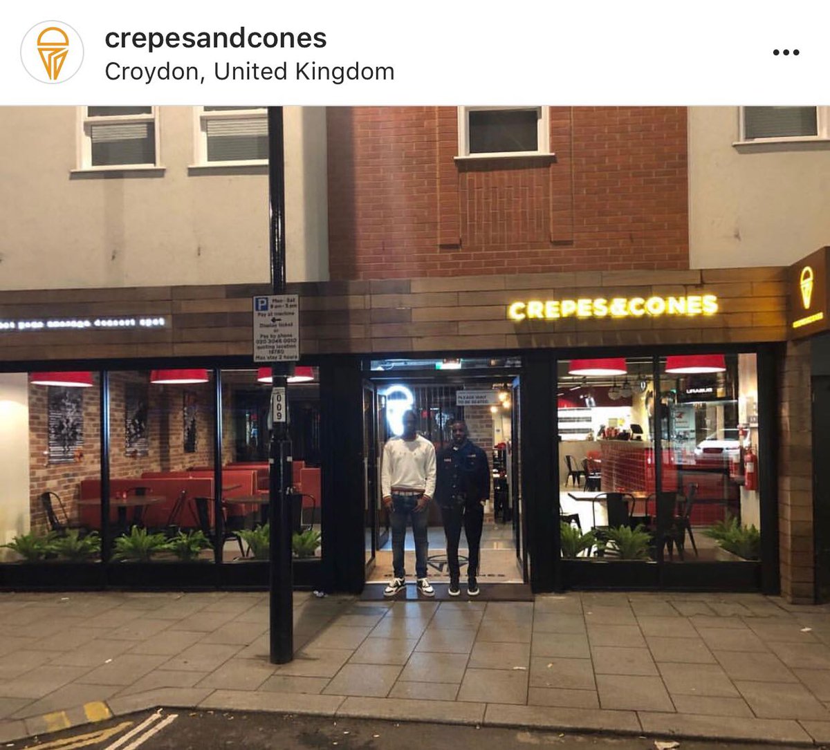 CREPES AND CONES! 👏👏👏 Big shout out to Krept &amp; Konan on their new venture..