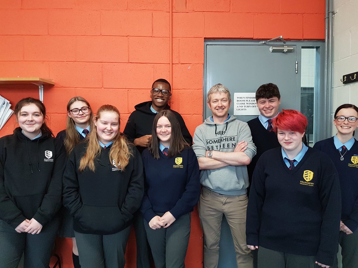 Thank you to <a href="/Colm_Keegan/">Colm Keegan</a> for a fantastic creative writing workshop! #creativity #TY #KcsTY