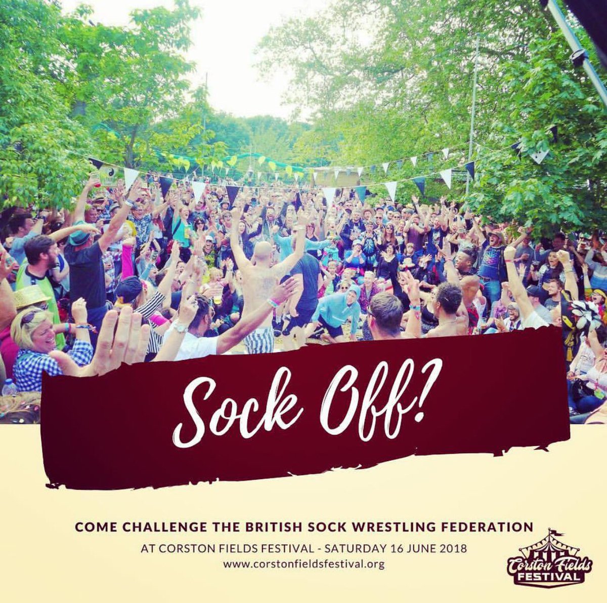 The socks are coming off at this year’s CFF! Tickets available online now! #sockwrestling #familyfun 
.
<a href="/bathmums/">Bath Mums</a> <a href="/FestivalKidz/">FestivalKidz.com</a> @MumsnetBath <a href="/FamiliesInBath/">FamiliesInBath</a> @bathparentguide <a href="/365bath/">365Bath</a> <a href="/visitbath/">Visit Bath</a> @somersetalli @<a href="/lovesomersetuk/">Somerset UK</a> <a href="/TotalBath/">Total Guide to Bath</a> <a href="/GoBathuk/">GoBath</a>