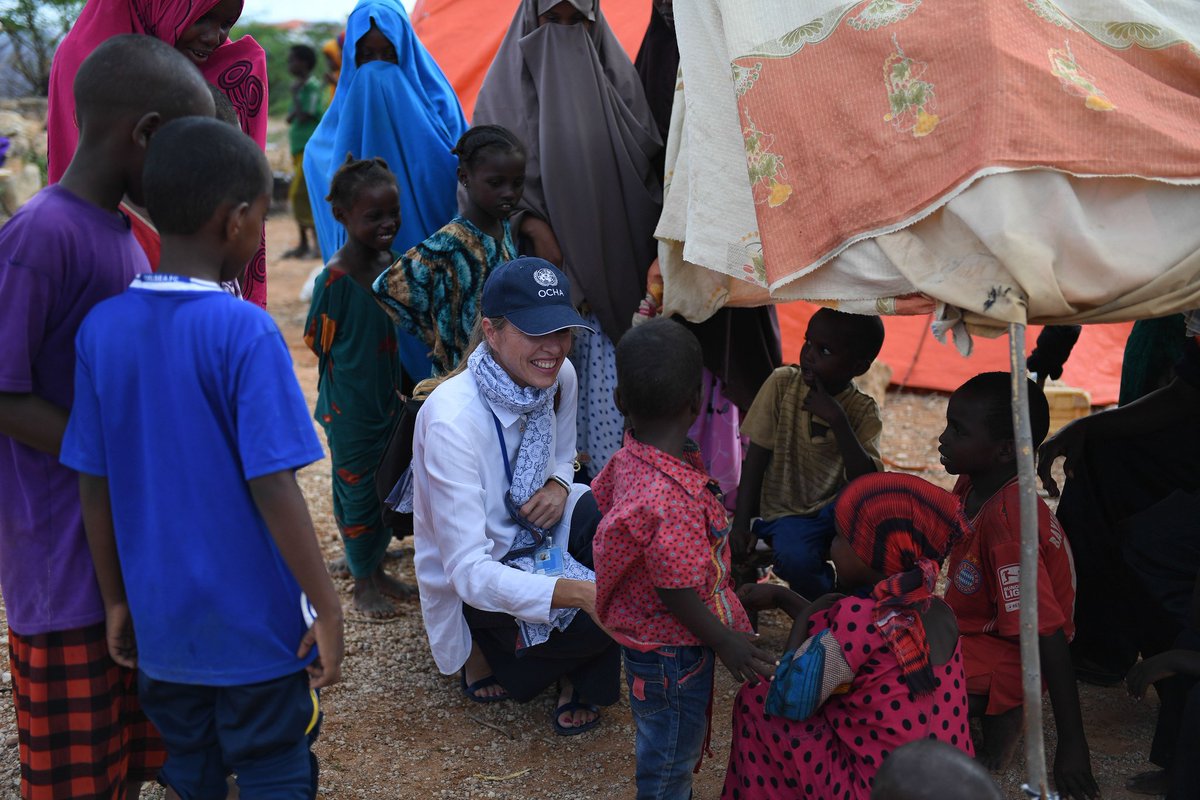 Yngvil1's tweet photo. Yesterday I travelled in President Farmajoo's delegation to Belet Weyne where we met with people impacted by the flooding. Shocking to see the whole city under water. People are coping for now, but help is needed. #SomGu2018 @OCHASom @JustinTBrady @shf_somalia https://t.co/aUQBIMadUN