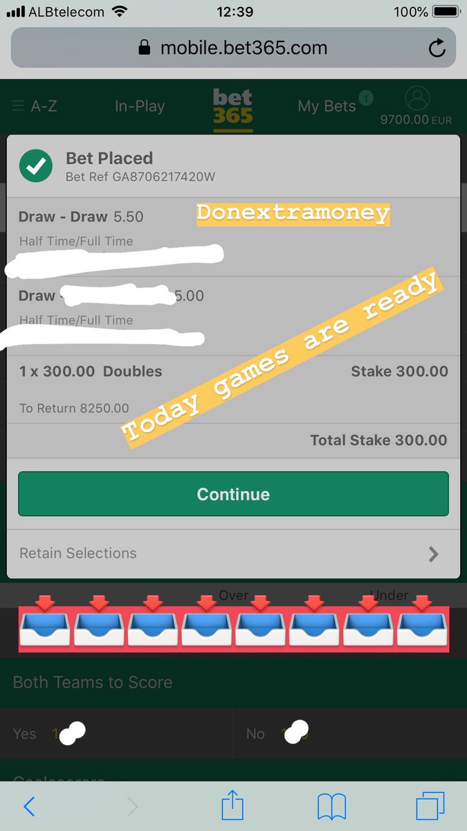 FixedMatch18's tweet image. Today games are ready people ! If you want to join us and make money contact on DM 📥💶📥💶