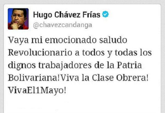 JSuniagaB's tweet photo. @NicolasMaduro .@dcabellor @TareckPSUV @JauaMiranda @psuvaristobulo @2100PRE -@luisjmarcano @guillermocompa1 @NmNelsonMoreno @DinorahRequena .@AnzoateguiJPSUV -@yinderf @MercalAnz @amuozp @wolfgang_586 @irancaritero @jaquemate_tv @jannettecalista @ataydr *CHAVEZ VIVE* #TRABAJADOR https://t.co/HSNgh0DR9e