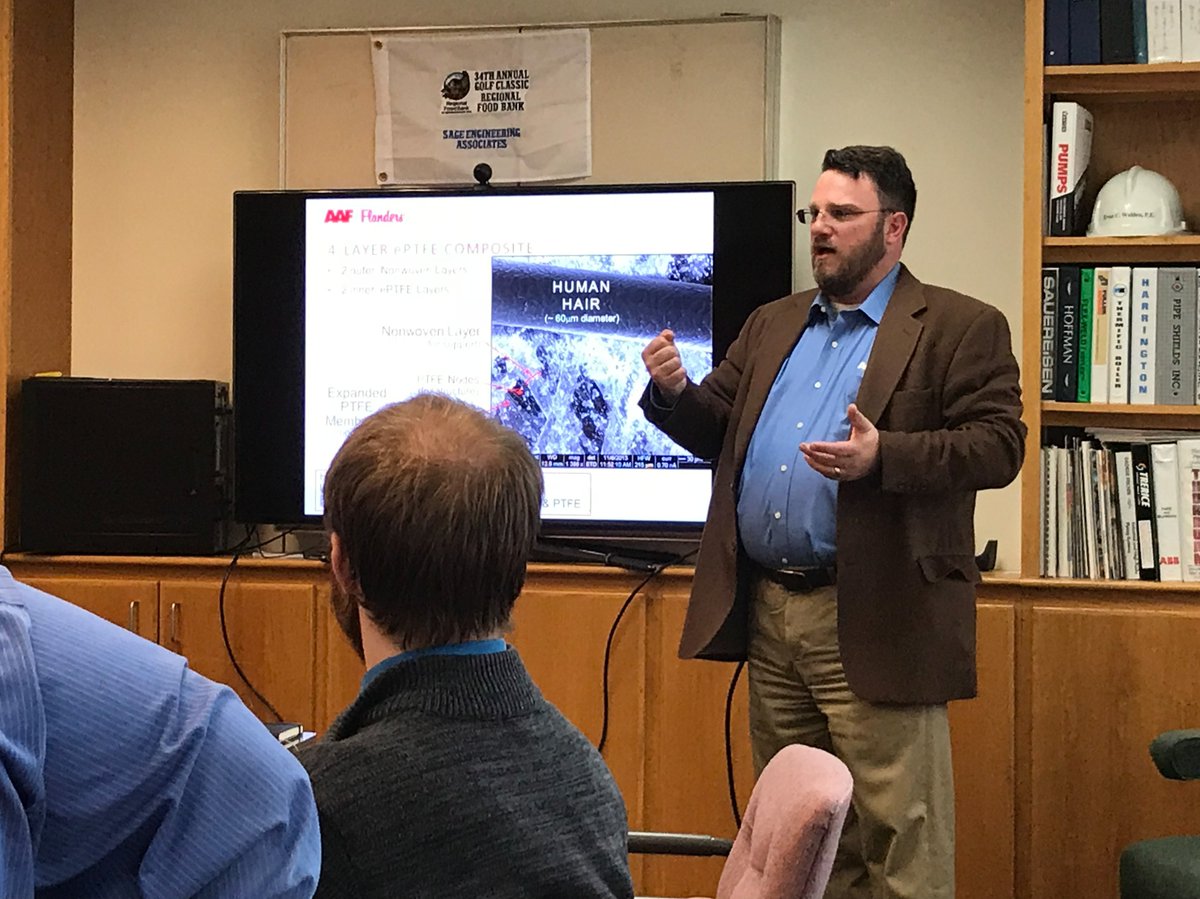 RFPeckCompany's tweet photo. Another busy day here in #Albany! We are on the road with @AAF_Intl Foremarket Regional Sales Manager, Northeast - Don Largent, educating local #Engineers about the best #filtration products available! #RFPeck #HVAC https://t.co/K7g7OpSMjK